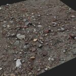 3D scan Pebble Ground