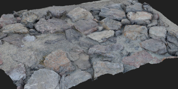 Stone Ground 3D scan