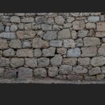 3D SCAN STONE WALL 005