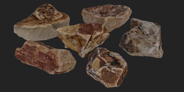3D SCAN STONE 001
