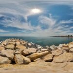 Noon hdri sky map