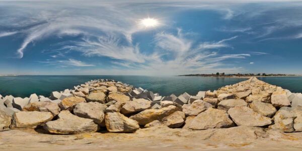Noon hdri sky map