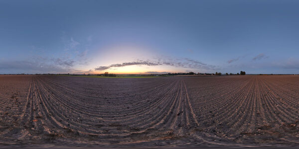 Free dusk hdri sky map